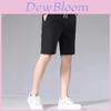 Casual Men Shorts With Polyester Fabric And Elastic Waist For Summer Youth Activewear
