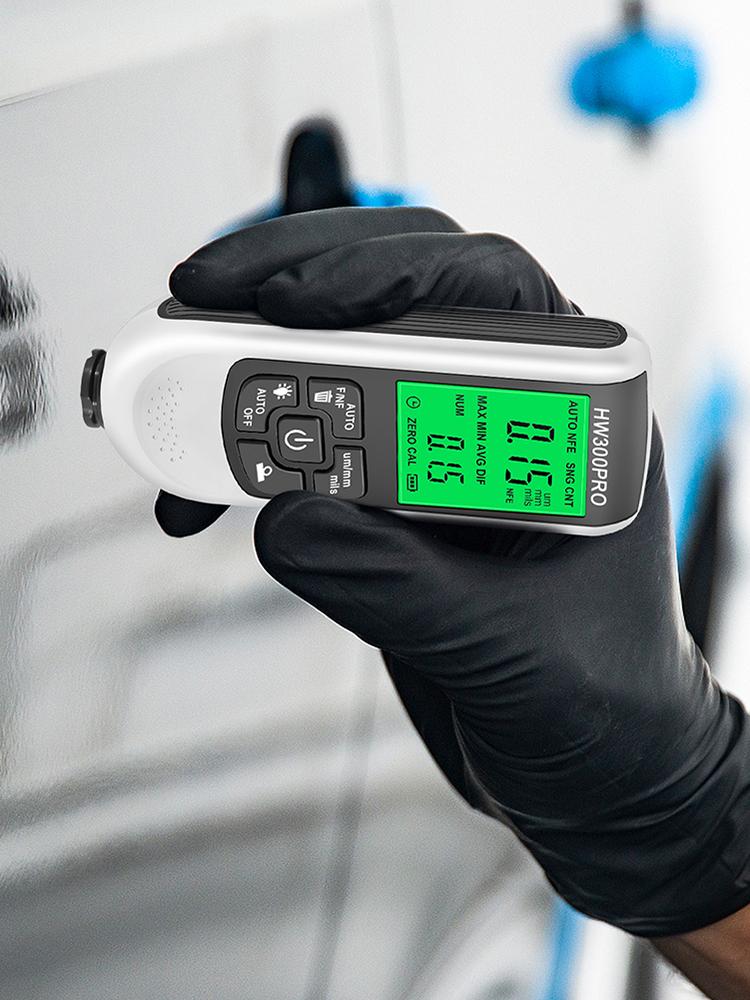 0-2000µm Autolack-Dickenmesser Manuelles Lackwerkzeug Dickenmessgerät für Automobilbeschichtungen Hohe Präzision für Fe/nfe