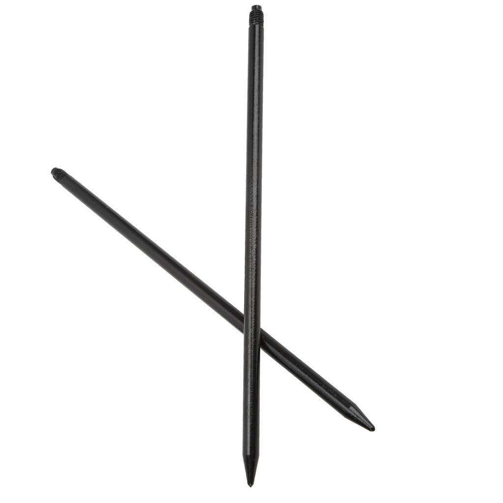 2pcs Outdoor Camping Light Stand Nail 5mm Thread Interface Detachable Ground Lantern Nail