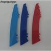 For 2005-2008 BMW 3 Series E90 E91 320 325 330 335 3D M Front Grille Trim Strips Grill Cover Motorsport
