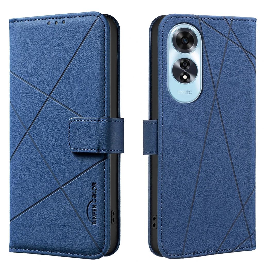 Strong Magnetic Flip Leather Case For OPPO A60 4G A59 5G A79 5G A98 5G A38 4G A18 4G A58 4G A78 5G A78 4G A96 5G Cover Funda