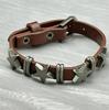 Retro Star Leather Bracelet: Y2K Punk Style Women's Trendy Hand Jewelry