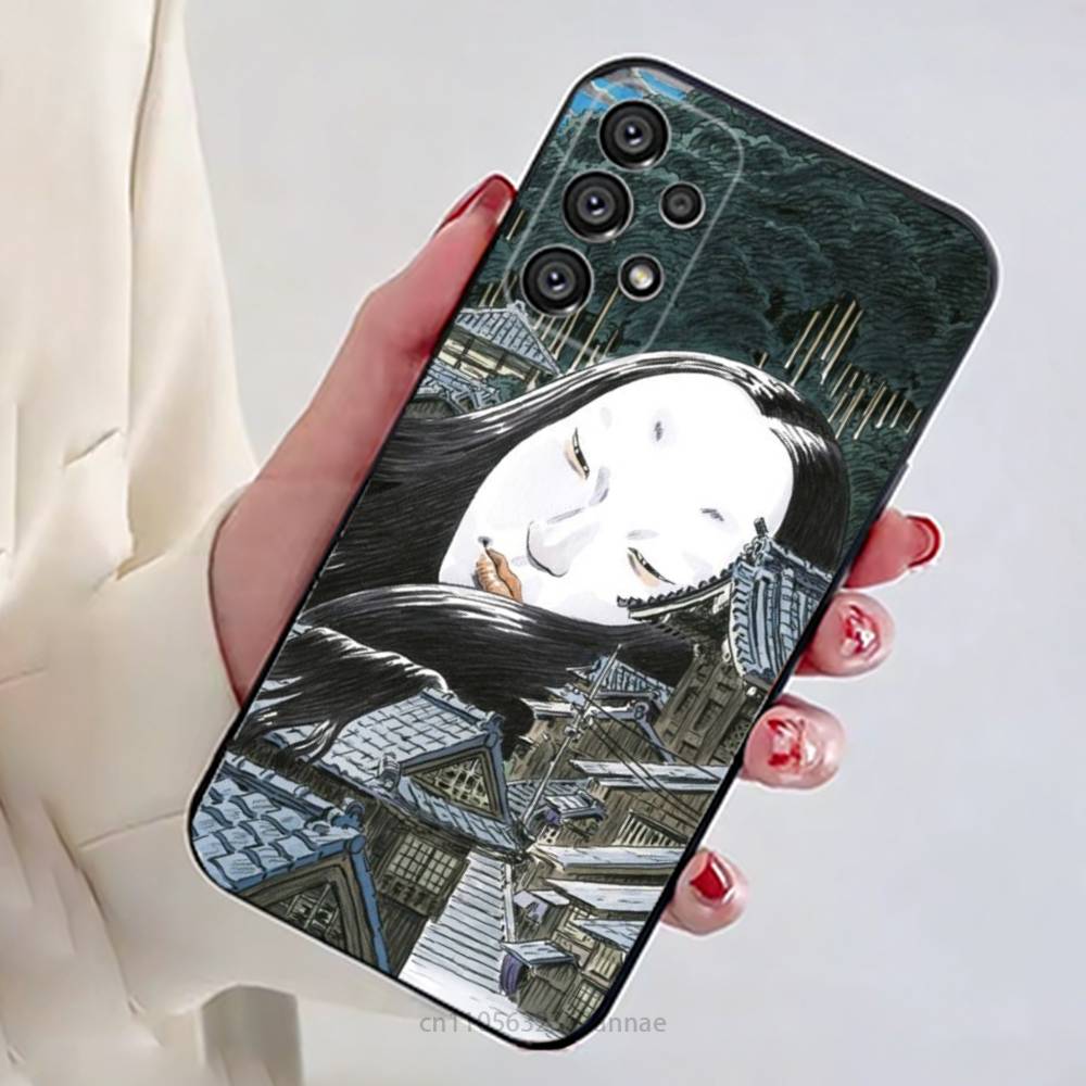 Japan Style Ukiyo-e New Phone Case For Samsung Galaxy A54,34,24,73,53,52,52S,04S,04E,A72 Cover