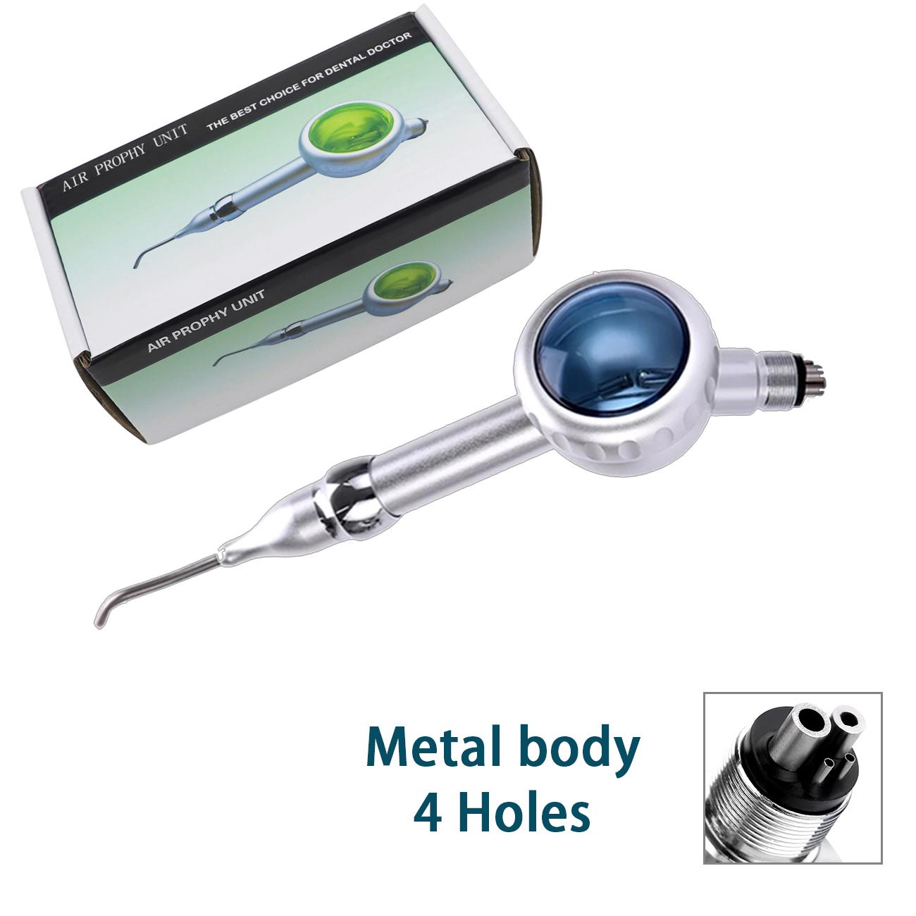

NICEDEN Стоматологический наконечник для воздушной полировки Air Prophy Unit Spray Polisher AirJet 1S Скейлинг Пескоструйная обработка Отбеливание зубов Полировальные инструменты Metal+4 holes