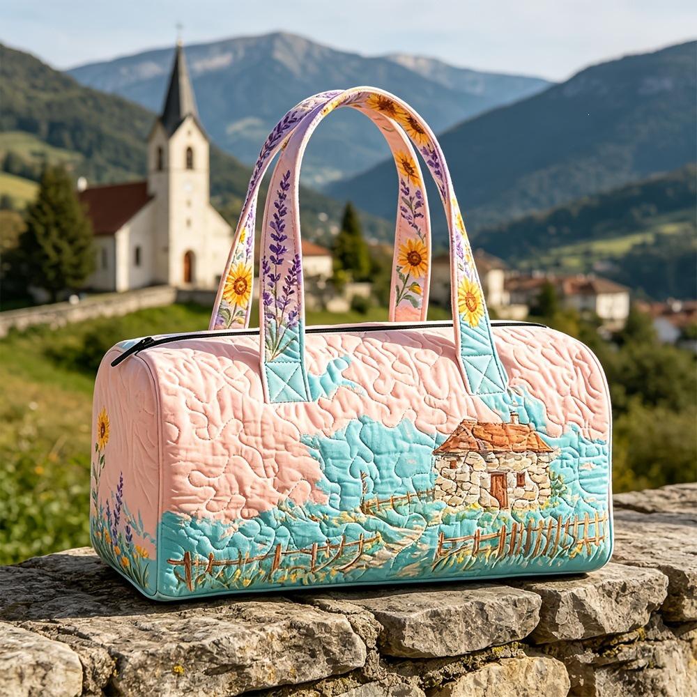 3D Print Travel Sports Gym Bag: Portable Luggage & Fitness Handbag
