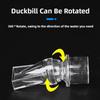 Acrylic Fish Tank Duckbill Nozzle Adjustable Aquarium Filter Pump Rotating Water Outlet Return Pipe Connector Plumbing Fitting
