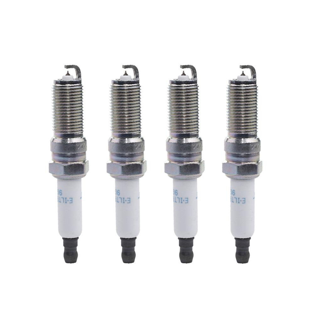 

4pcs Spark Plugs For Buick GL8 Envision Regal Lacrosse Cadillac ATS CTS XTS Chevrolet Camaro Equinox Opel 12647827 ILTR6M9G 4pcs