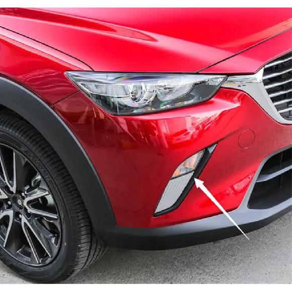 Pro Mazda CX-3 CX3 2015 2016 2017 2018 Přední mlhová světla Kryt obočí Dekorační lišta ABS chromované autodoplňky 2 ks