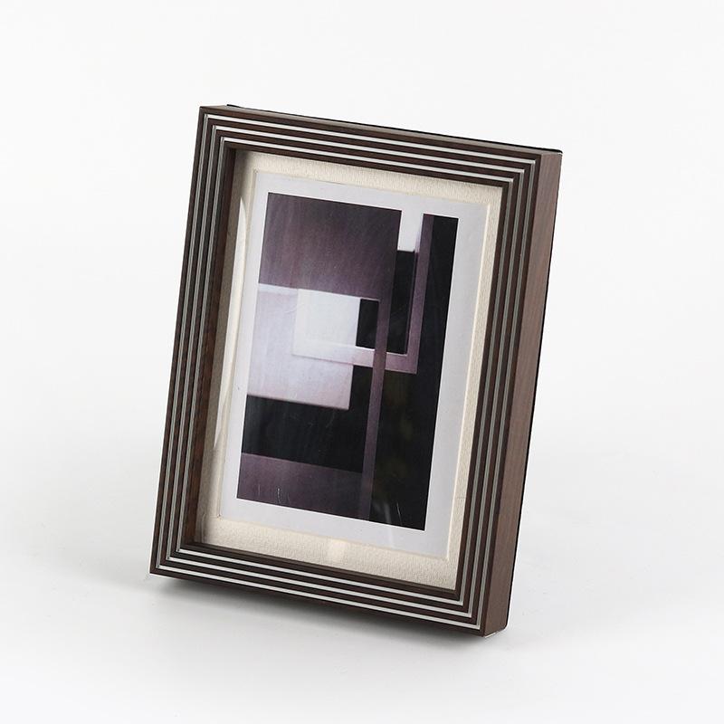 Model nordic de decorare moale zăbrele Ramă foto Ornamente Rama foto Model Camera Desktop Decoratiuni simple pentru dormitor