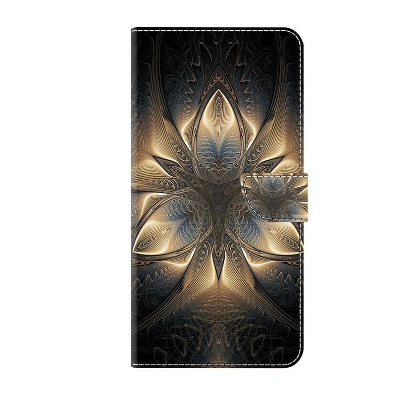 A55 A35 A25 A15 Phone Case for Samsung Galaxy A16 A14 A13 A12 Luxury Painted Wallet PU Leather Cover Bracket Flip Phone Cases