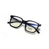 Transparent Frame Glasses Men'S Square Literary Glasses Frame Women'S College