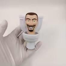 Figura Originale Skibidi Toilet Man Camera Man TV Man Speaker Man Modello Action Figures Decorazioni Bambola Giocattolo in PVC Divertente Regalo per Bambini