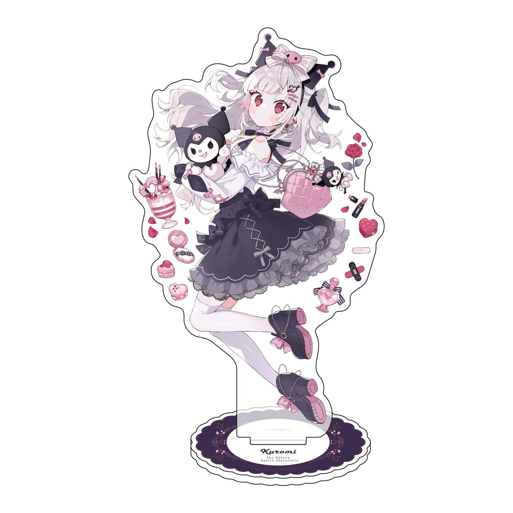

Эку Уэкура x Персонажи Sanrio 05 Куроми [Оригинальная иллюстрация] Акриловая фигурка персонажа