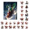 New Christmas Advent Countdown Blind Box: 24 Days of Christmas Tree Ornaments with Dinosaur Pendants