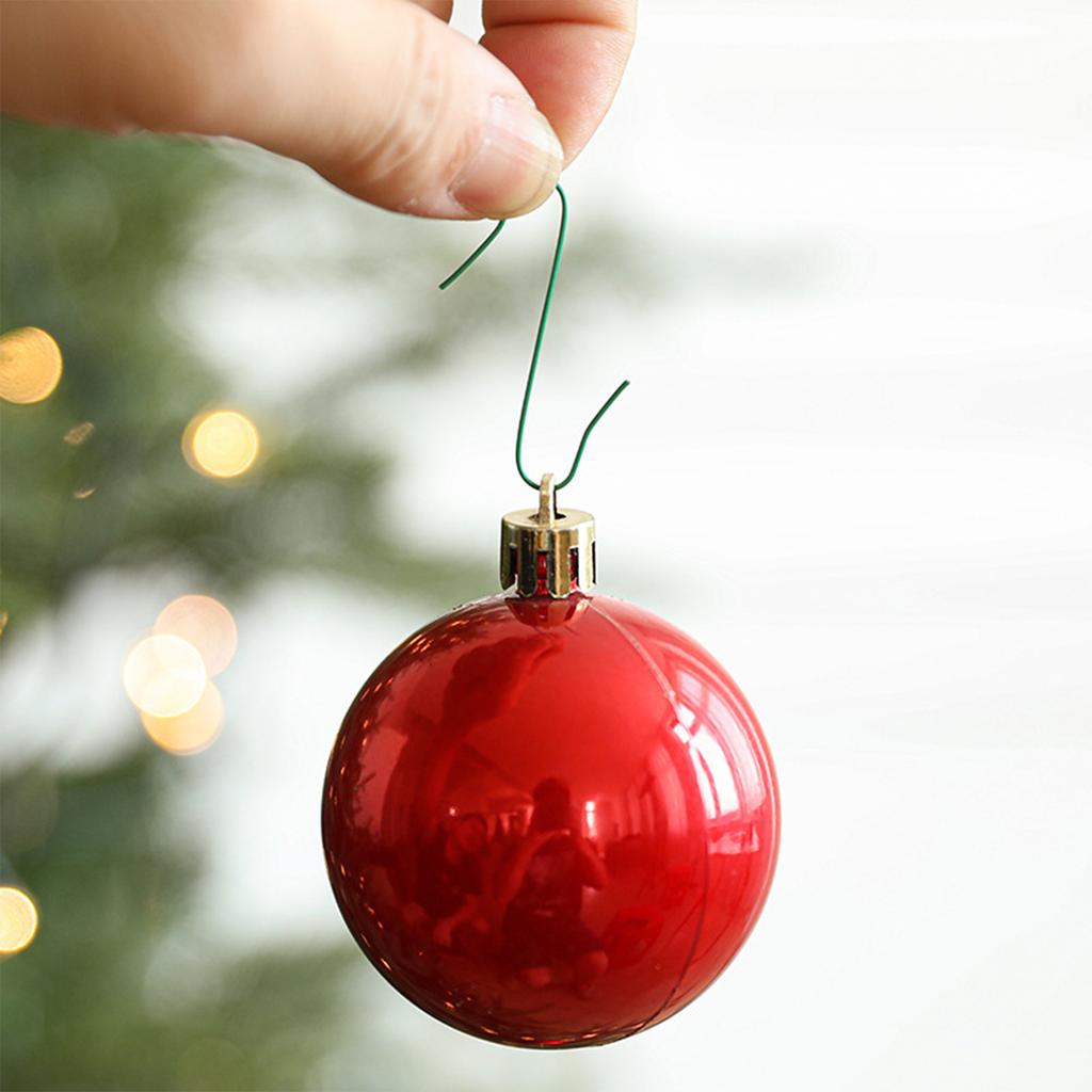 S-shaped Christmas Tree Hooks, Suitable For Christmas Ball Decorations And Ornaments.