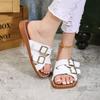 Fashion Shoes Women Ladies' Slippers Female Beach Luxury Slides Soft Flat Summer 2025 Designer Rome