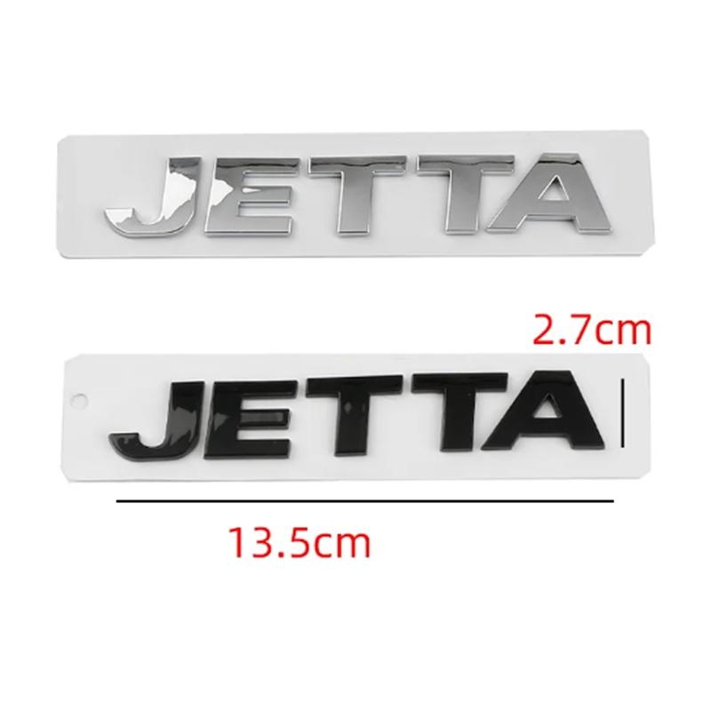 AABLD1 ABS Car Rear Trunk Letters Logo Badge Emblem Decals Styling Sticker For Volkswagen JETTA MK2 MK3 MK4 MK5 MK6 MK7 MK8 Accessories