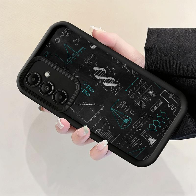 Physics Chemical Mathematics Soft Phone Case for Samsung Galaxy A17 A16 A26 A36 A56 A15 A25 A35 A55 A14 A24 A34 A54 A13 A23 A33