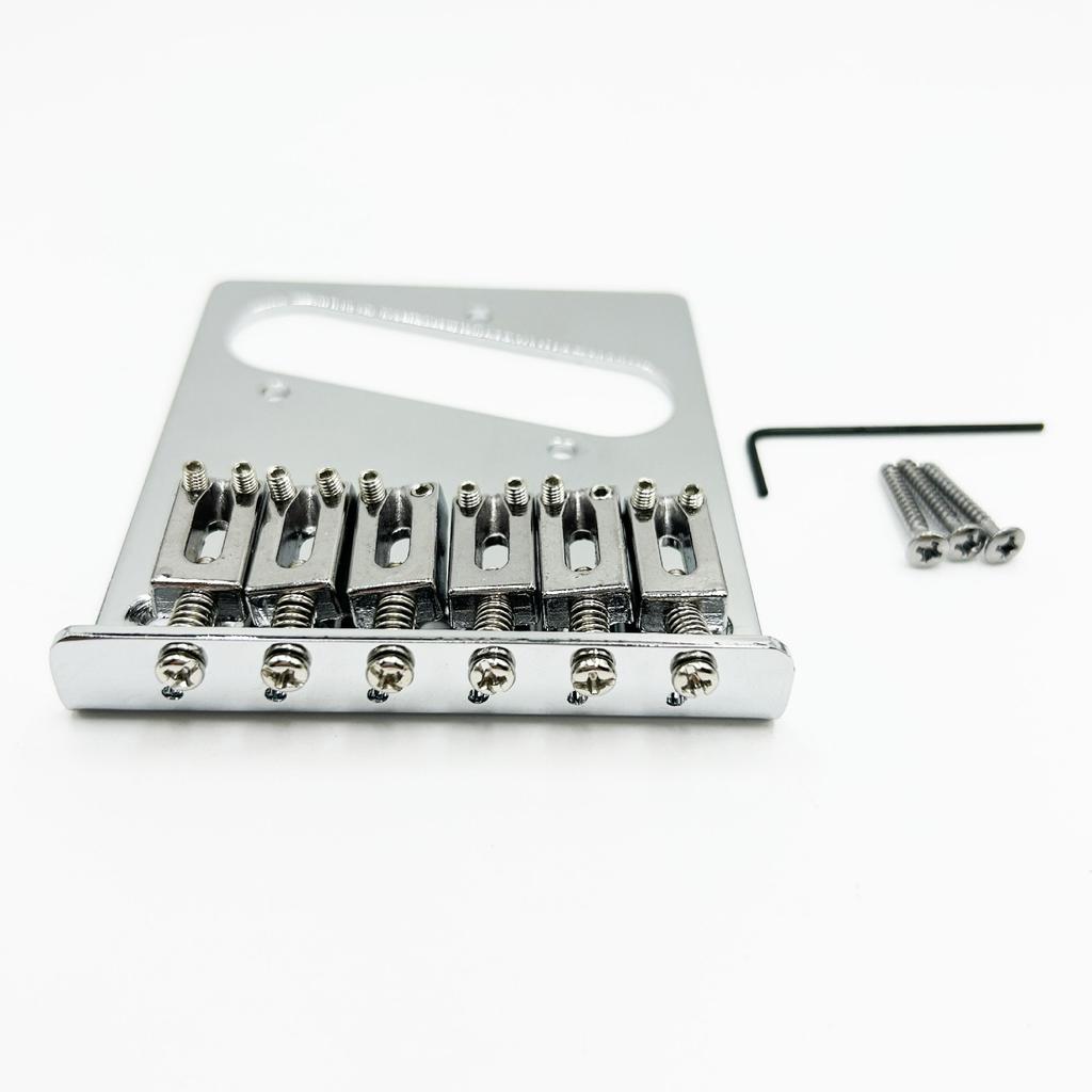 TL 6-String Electric Guitar Standard Bridge Tension Plate Single-Coil Pickup Bridge Tension Plate Bridge Saddle Bridge
