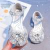 Sandale de Fete Modă de Vară Pantofi de Prințesă cu Diamante Pantofi de Cristal pentru Copii Bebeluși Copii Eleganța Fetelor