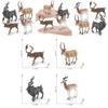 Amazing Static Animal Figurines Including Antelope Goat And Deer For Decoration