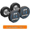 Ayoub Rubber-Coated Decagonal Dumbbells