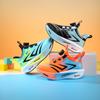 Autumn 2025 Boys' Non-Slip Running Basketball Shoes - Breathable Leather with Carbon Plate, Trendy Sports Design for Students