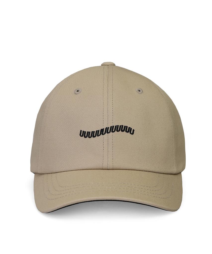 Eondeokeonteulol Cotton Logo Ball Cap Radio Wave / Authentic B B / Desert