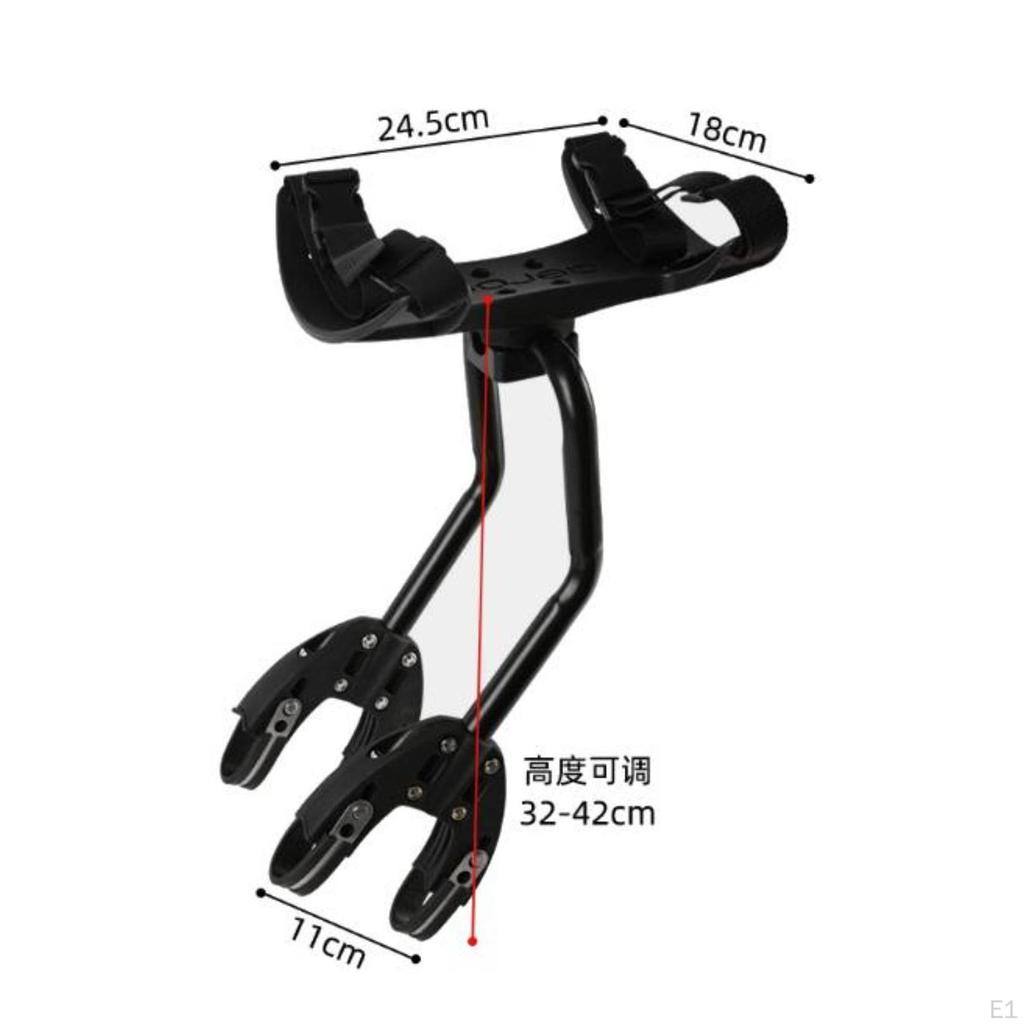 Mountain Bike Rack High Load Capacity Cycle Rear Adjustable