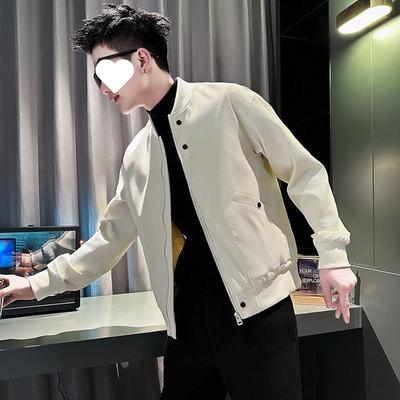 Jacket Jacket Men's Spring and Autumn Trendy Baseball Uniform Men's New Style Men's Tops