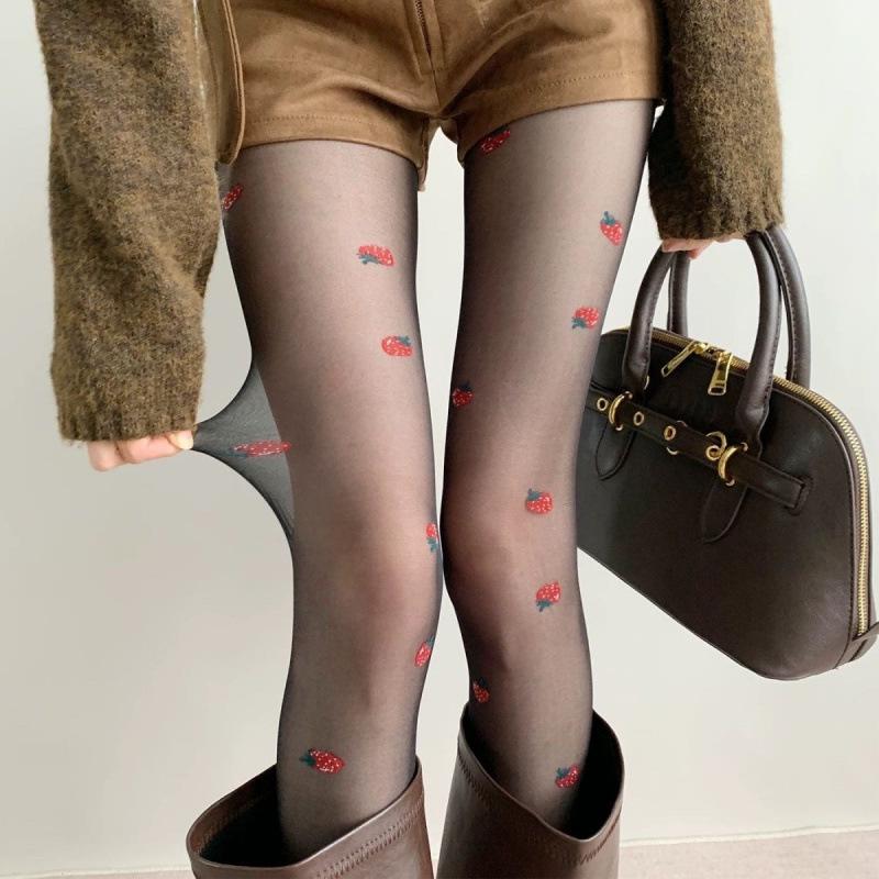 Japanese Black Fishnet Stockings: Diamond Pattern, Anti-Snag, High Elasticity, Sheer, Summer-Weight Pantyhose for Women