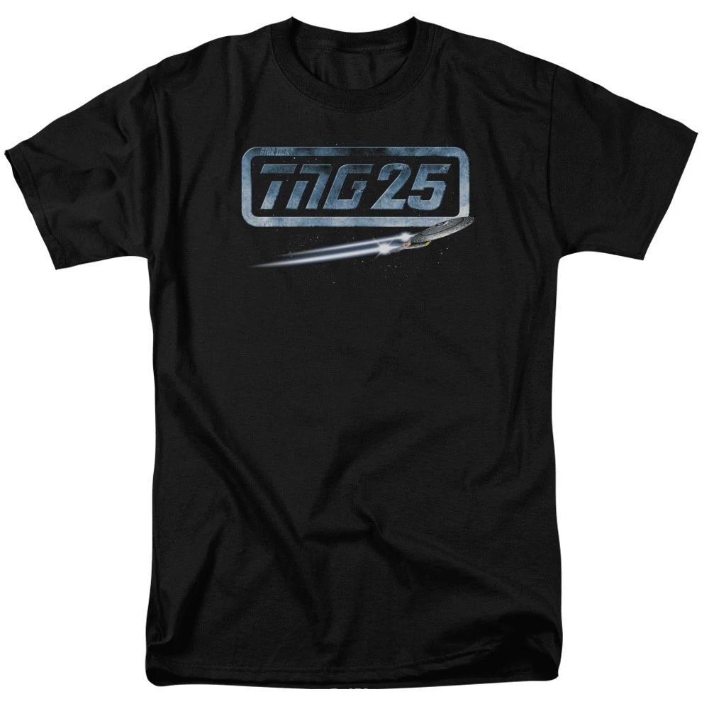 Star Trek - Tng 25 Enterprise - Unisex Short Sleeve Children s T-shirt - Black 100