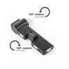 Creative USB 2.0 4 Port Hub 90°/180° Degree Rotatable USB Expansion Allocator Data Cable Adapter Connector for PC Laptop