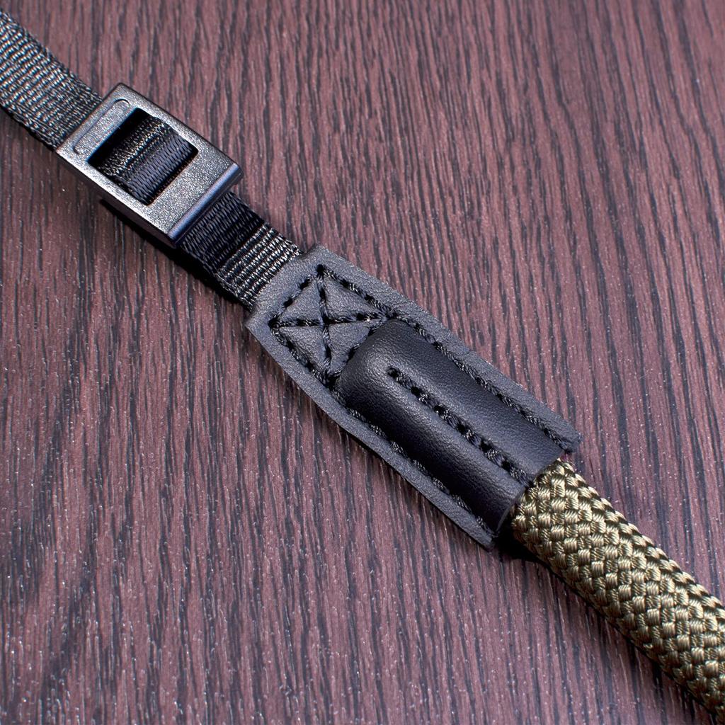 VKO Camera Neck Climbing Rope Shoulder Adjustable Length for Cameras Strap, Strap, 80-135cm SLR/Mirrorless/Compact (Green)