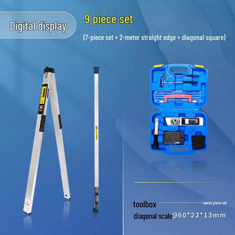 Thickened Aluminum Digital Spirit Level for Home Inspection and Construction