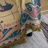 Fourseason Suitable Thickened Doublesided Countryside Sofa Cushion Map Sofa Cover Camping Blanket