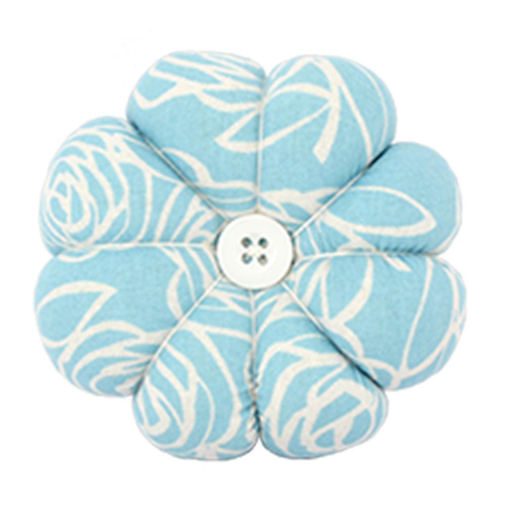 Flower Pumpkin Fabric Pin Cushion Needle Holder 1pc Handy Wrist Sewing Pin Organizer