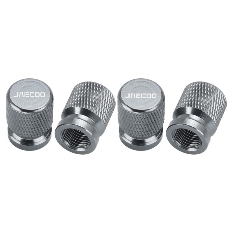 

4Pcs Car Tire Valve Caps Wheel Tires Cover for Chery Jaecoo J7 J8 7 Tiggo 8plus 8 5 Plus 7pro Max Omoda 5 C5 Arrizo Accessories срібний