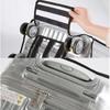 Protective Cover For Suitcase Transparent Travel Luggage 22"" Inches Size M