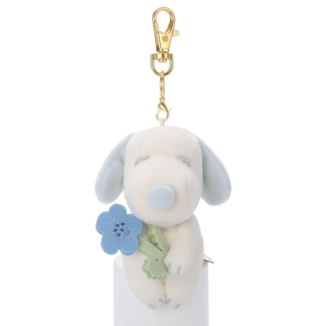 Takara Tomy Arts Peanuts Chokkori Thank You Mascot Snoopy Nemophila 10cm