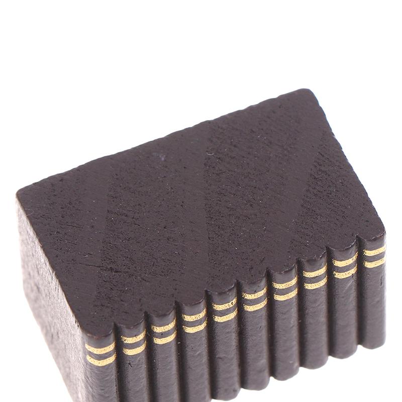 1:12 Dollhouse Miniature Wooden Book Model Accessories For Furniture Decor Toys