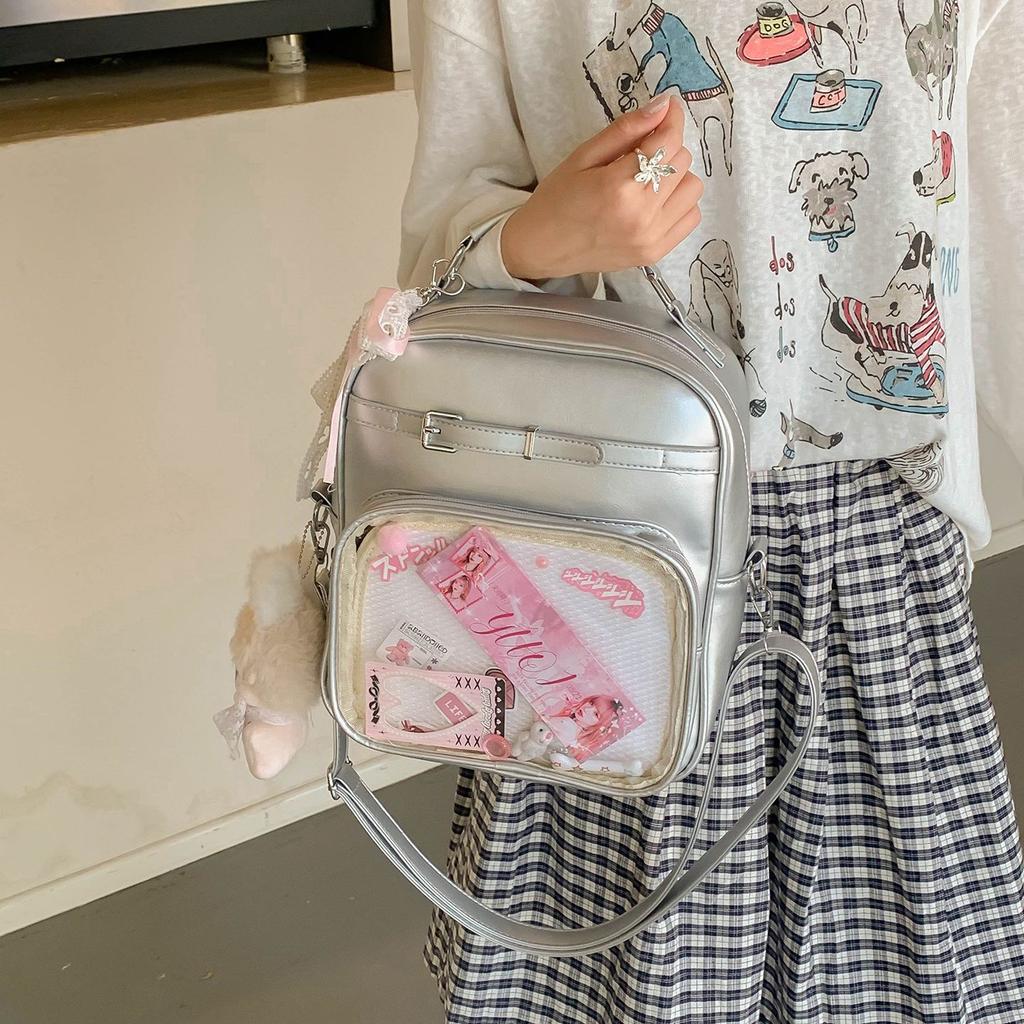 New Original Niche Design Girl Ulzzang Ita Bag Women Fashion Casual Backpack Preppy Style One Shoulder Crossbody Handbag