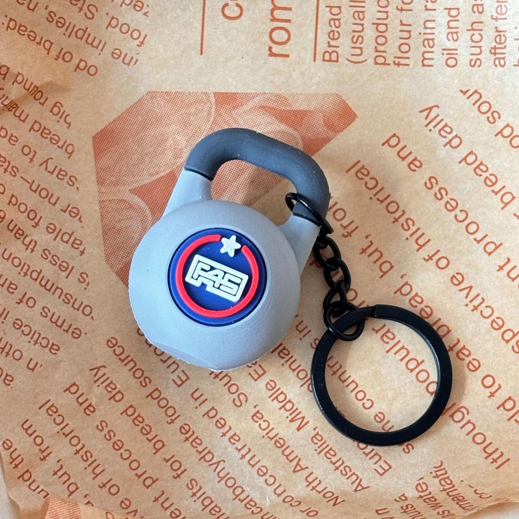 Miu Series Mini Barbell & Dumbbell Plate Keychain Bag Charm