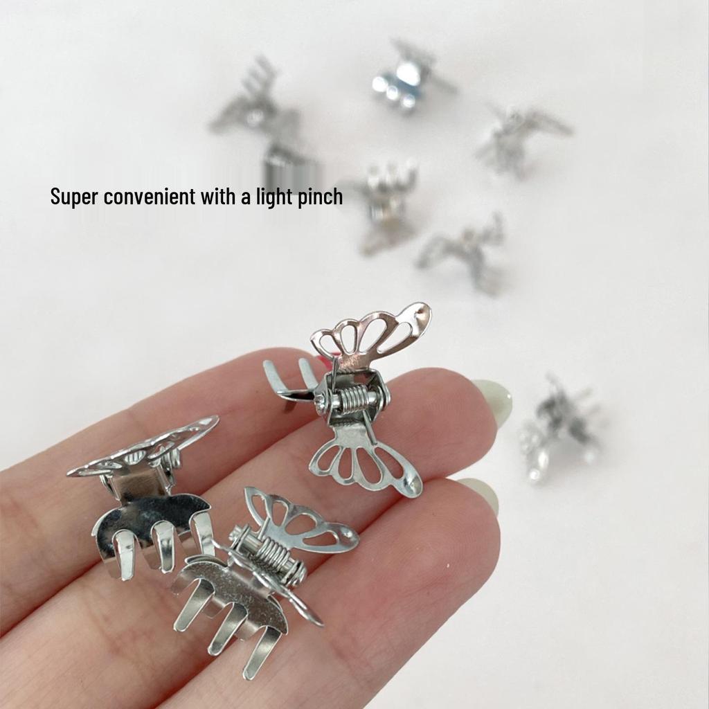 Butterfly Metal Claw Clip - Hair Accessory for Dreadlocks, Braids, and Jazz Dance Styling