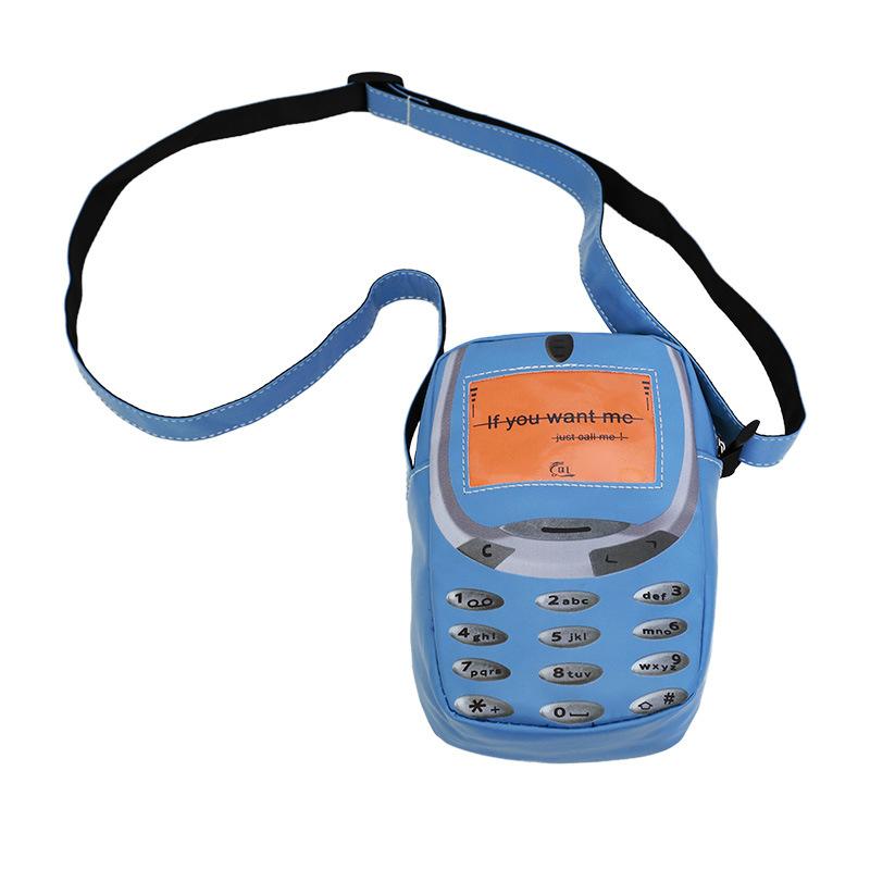 

Маленькая сумка женская 2025 новая личность забавная мобильный телефон маленькая сумка-мессенджер повседневная универсальная парная на плечо