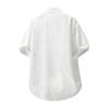Nuova Camicia Estiva Casual da Uomo a Maniche Corte Vintage Usurata Tinta Unita Stampa Hawaiana Top da Spiaggia Blusa alla Moda
