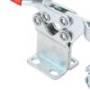 Long U Bar Horizontal Toggle Clamp Double Head Design Quick Release Clamp  Welding Table