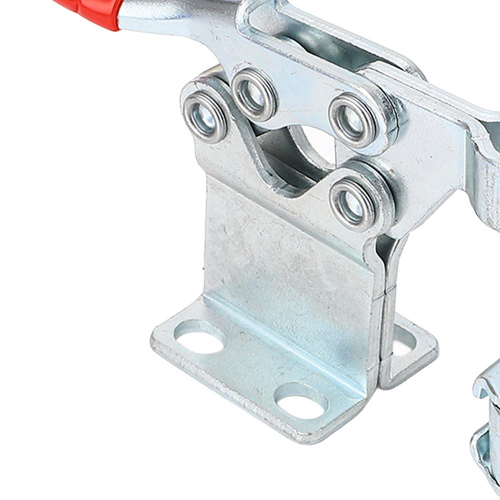 Long U Bar Horizontal Toggle Clamp Double Head Design Quick Release Clamp Welding Table