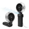 Misting Fan Portable Personal Handheld Fan with Mist Spray Foldable Small Water Mist Cooling Fan, Mini Rechargeable Hand Held Mister Fan 