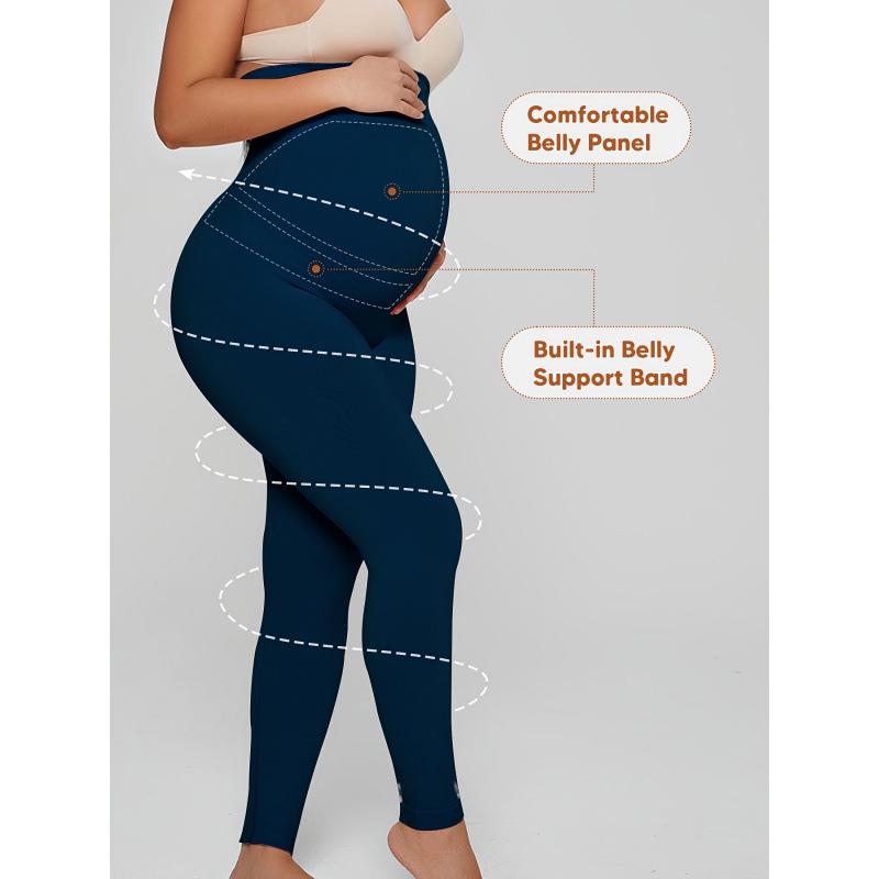 G 21256 Seamless Black Maternity Pants - Cross-border Special Edition Black